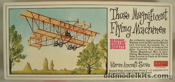 Inpact 1/48 1911 Bristol Boxkite, P105 plastic model kit